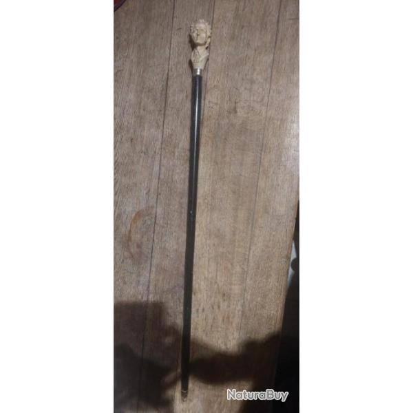 Canne de marche t�te de chopin