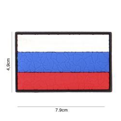Patch 3D PVC Drapeau Vintage Russie (101 Inc)