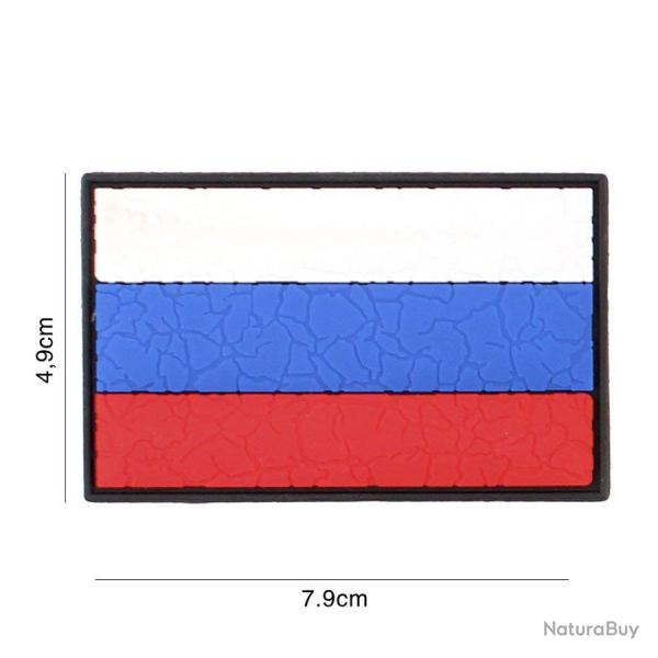 Patch 3D PVC Drapeau Vintage Russie (101 Inc)