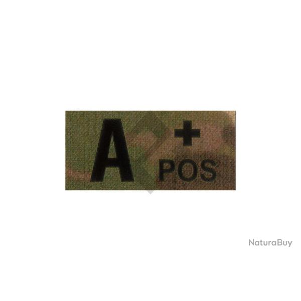 Patch groupe sanguin A Pos - Multicam IR - Clawgear