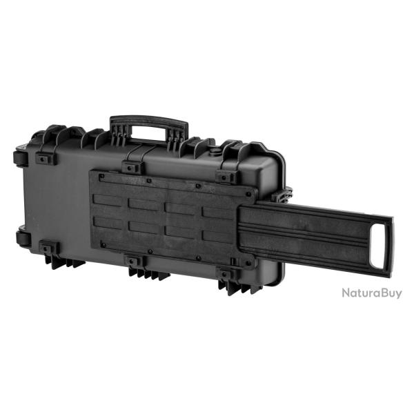 Valise � roulettes 75x33x13cm mousse vague - Noir - Nuprol