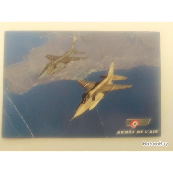 Carte postale - arm�e de l'air - jaguars pr�ts � l'attaque.