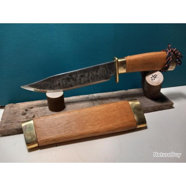 Couteau Bowie forg  la main
