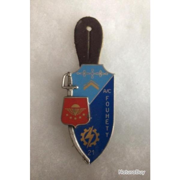 FRANCE PROMOTION - insigne FOUHETY A/C. 21� ENTSOA   TAP.  Fraisse