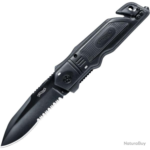 Couteau Emergency Rescue noir