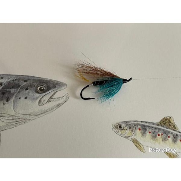 mouche saumon mod�le Hairy Mary   num�ro 4