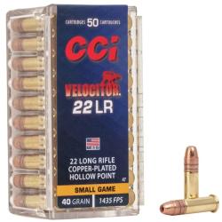 Munitions CCI 22lr Small Game Velocitor PAR 500