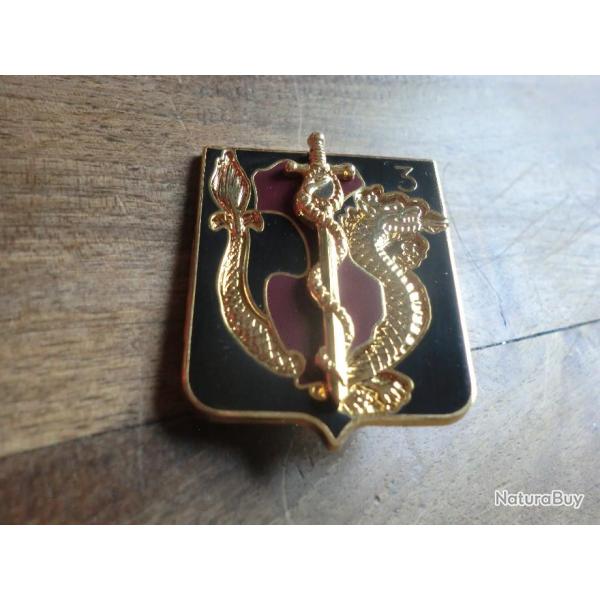 insigne 3eme  regiment - groupe medical  la valbonne