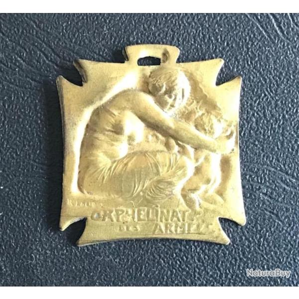 Medaille - 1915 - Orphelinat des Armes - R. LALIQUE