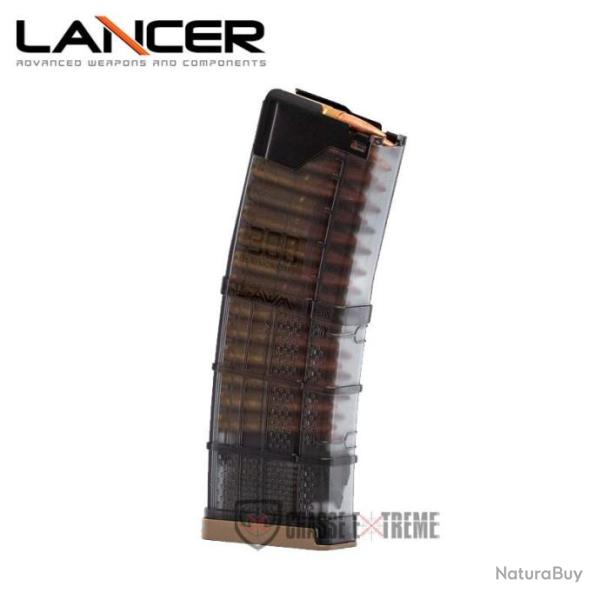 Chargeur LANCER Translucide Fum� 30 Cps Cal 300 Blk Noir