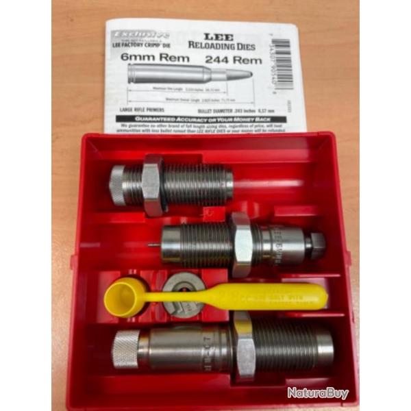 Kit rechargement calibre 6mm Remington