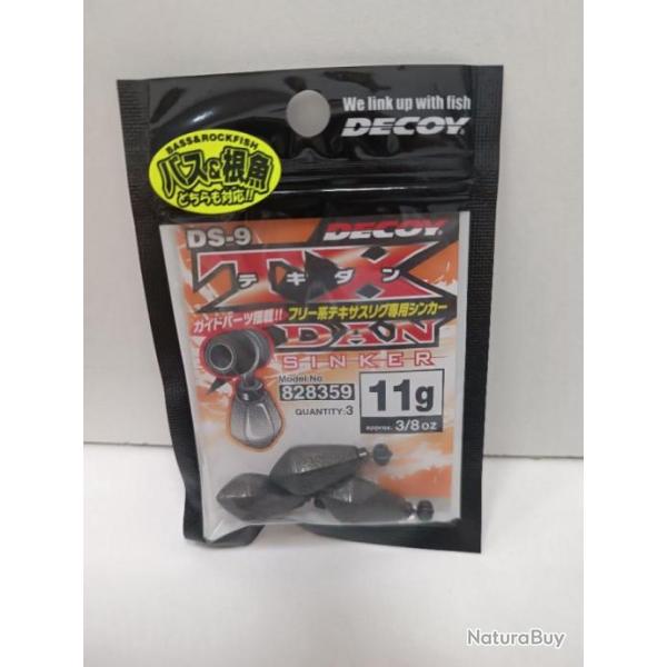 !! Decoy DS-9 Sinker TX Dan Sinker 11g !!!
