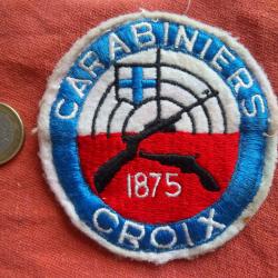 &eacute;cusson collection vintage sport tir carabiniers Croix Nord