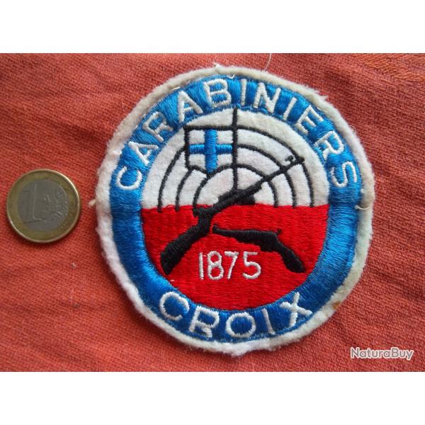 �cusson collection vintage sport tir carabiniers Croix Nord