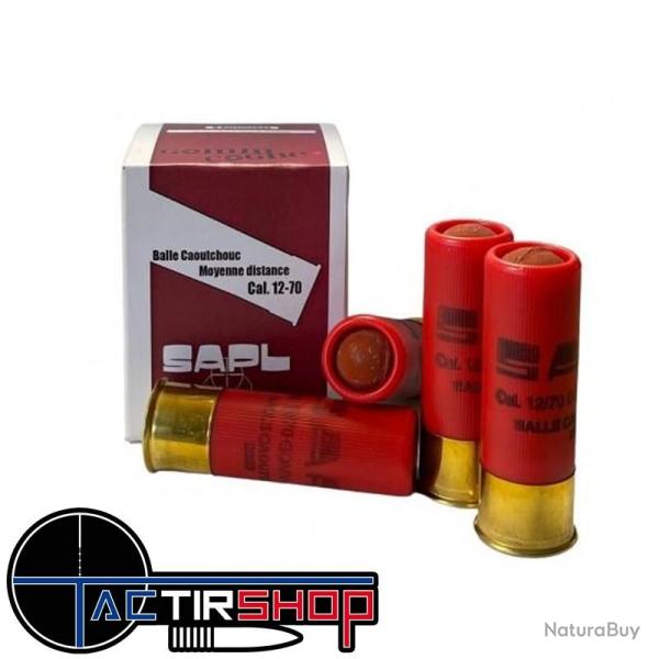 Balles Gomm-Cogne Moyenne Distance - Cal. 12/70 boite de 5 SAPL