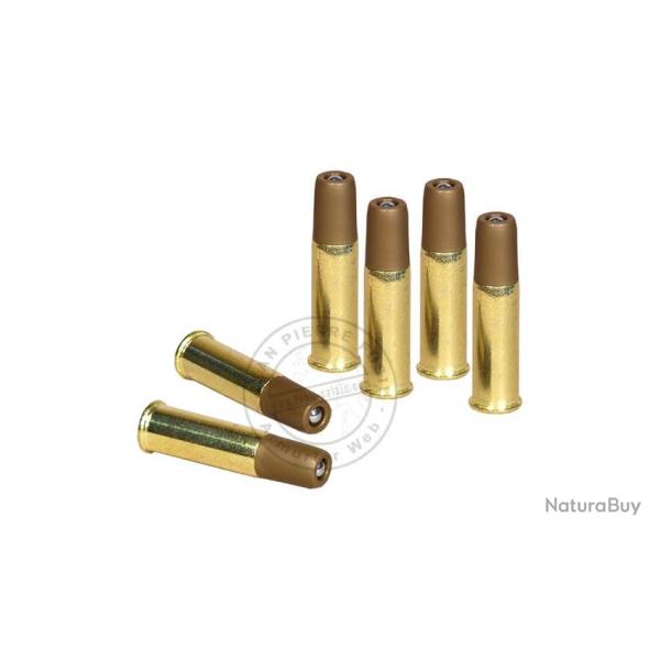 Lot de 6 douilles pour revolver CO2 - 4,5 mm BB