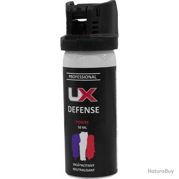 Bombe lacrymog�ne 50 ml gel poivre capot clapet UMAREX LIV GRATIS