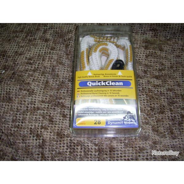 destockage : cordon de nettoyage avec brosse incorpor� QUICKCLEAN de calibre 28