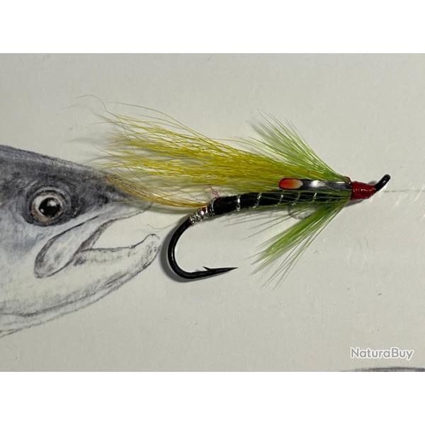 mouche saumon mod�le Pompier num�ro 12