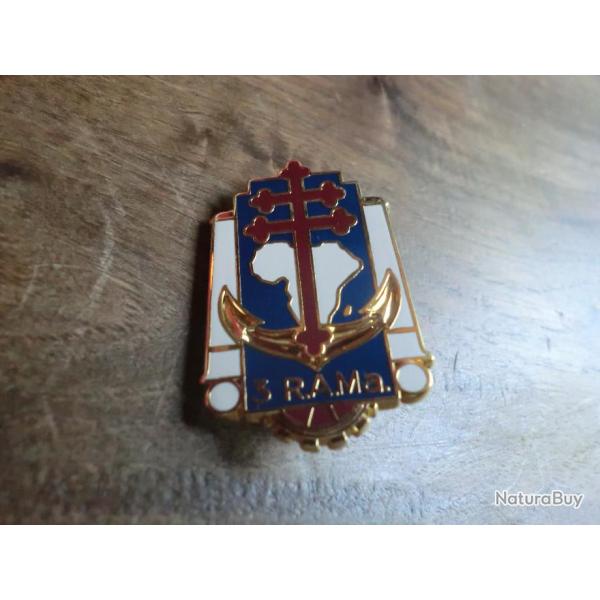 insigne 3eme rgiment  d artillerie de marine