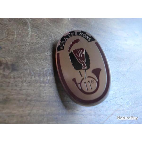 insigne 11eme  regiment de chasseurs