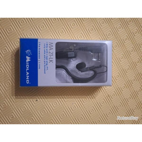 Oreillette - Ecouteur - Casque Midland