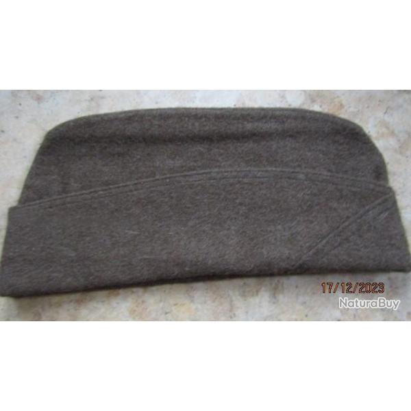 calot troupe erreur car matricul sur son tiquette papier neuf kaki fin Indochine Algrie  1947