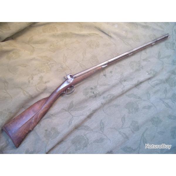 fusil de chasse � percussion calib. 15 ,5 mm