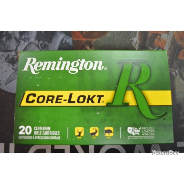 1 BOITE DE 20 MUNITIONS REMINGTON CALIBRE 280 REM EN 165 GR CORELOKT SP NEUVE