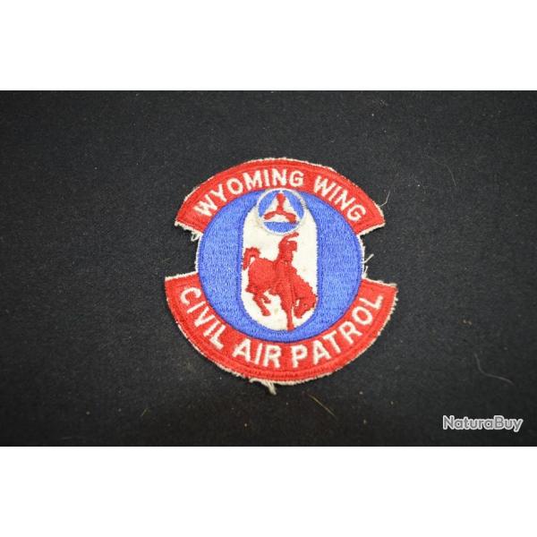 Patch tissu Wyoming Wing Civil Air Patrol Air Force USAF (1B)