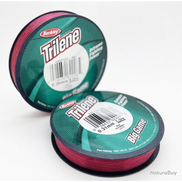 Nylon mer Berkley Trilene Big Game Rouge 300m 31 / 100