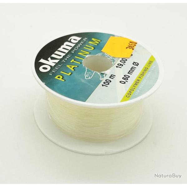 Nylon mer Okuma Platinium 100m 60/100