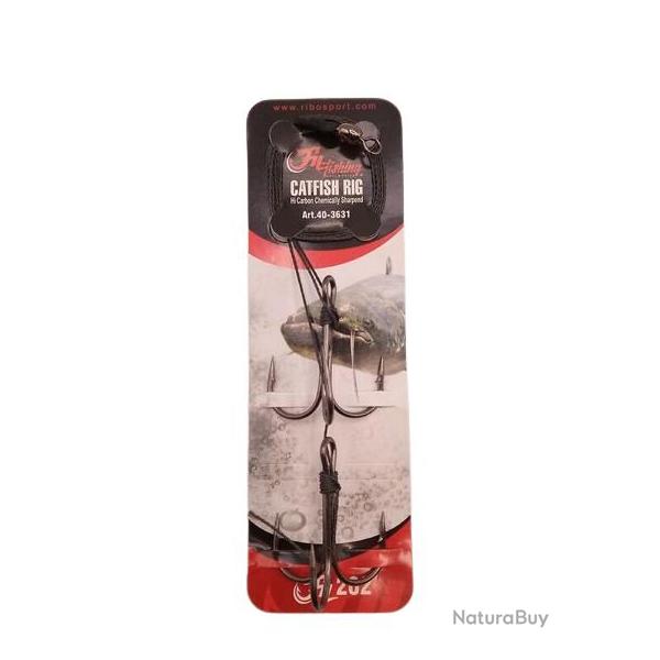 Bas de ligne silure Catfish Rig Fil 202