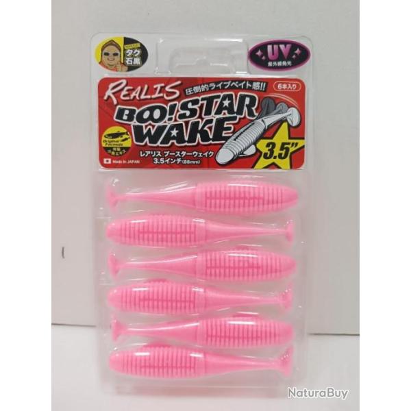 DUO REALIS boostar wake 3.5" SOLID PINK UV 88 m