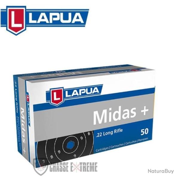 50 Munitions LAPUA Midas + Cal 22 Lr