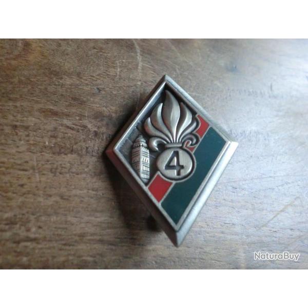 insigne 4eme regiment etranger
