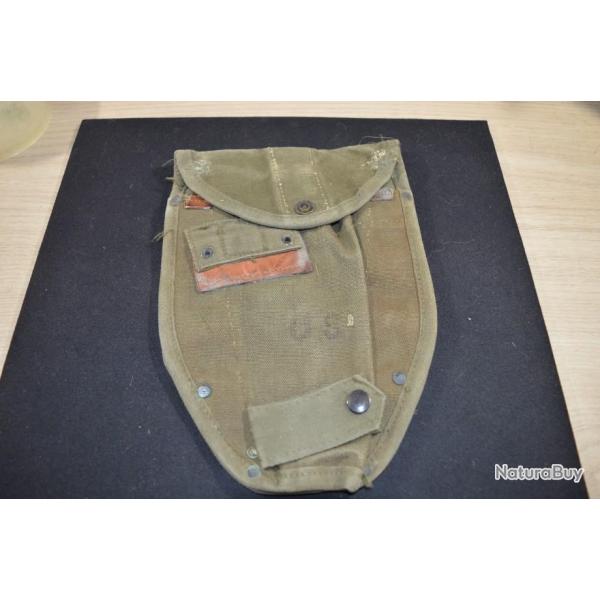 Housse de pelle US post WW2 France �quipement Am�ricain outil  (2)