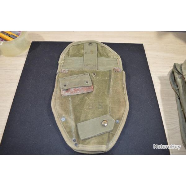 Housse de pelle US post WW2 France �quipement Am�ricain outils French 1969(2)