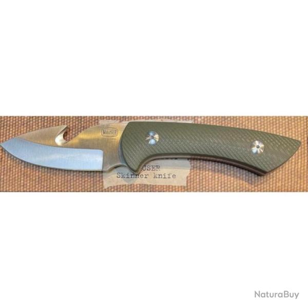COUTEAU DE CHASSE SKINNER MAUSER