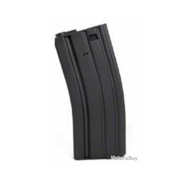 Chargeur Mid cap 140 BBs pour M4 AEG - Noir - Cybergun