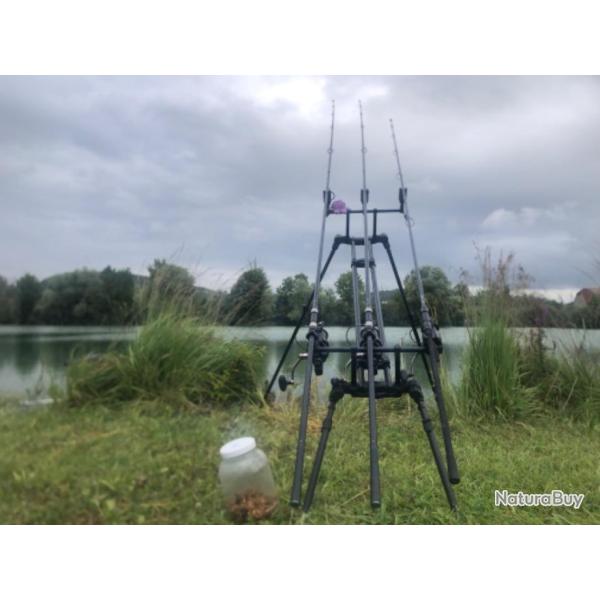 Canne fox Warriors s plus moulin fox stratos