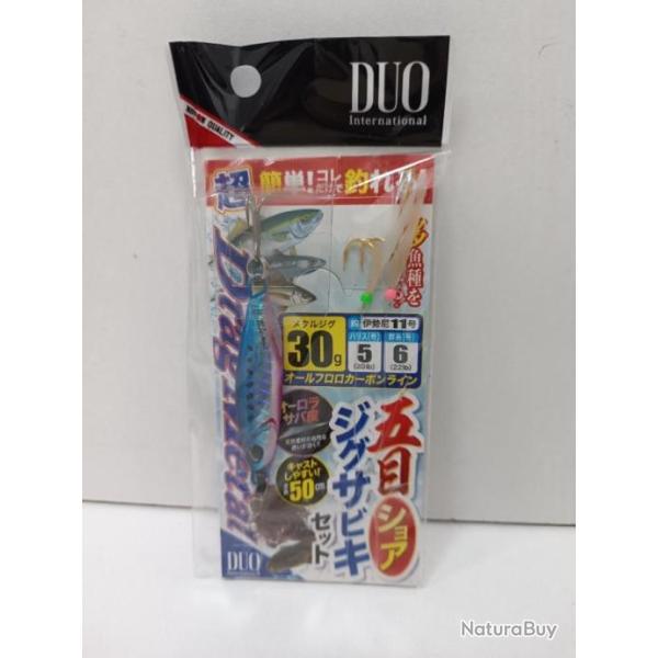 !! DUO DRAG M�TAL SHORE JIG SET 30G BLUE PINK SARDINE !!
