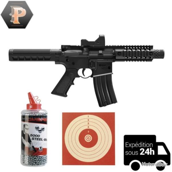 Destockage ! Carabine Crosman A4-P FULL AUTO BB'S cal.4.5MM + billes acier + cibles
