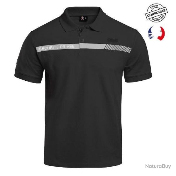 Polo S�CU ONE S�curit� noir
