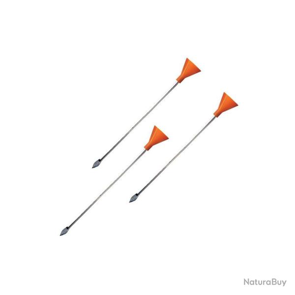 Lot de 50 projectiles avec mini pointe de chasse pour sarbacane Cold Steel Never Unarmed Big Bore