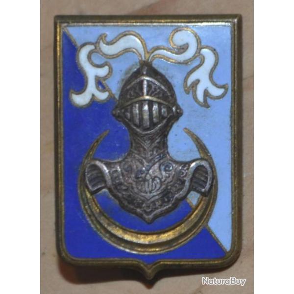 Ecole A.B.C, HUSSEIN - DEY, bleu, �mail, dos guilloch� argent�