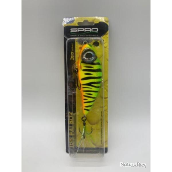 Leurre dur de p�che Iris fatboy Spro 58g fire tiger