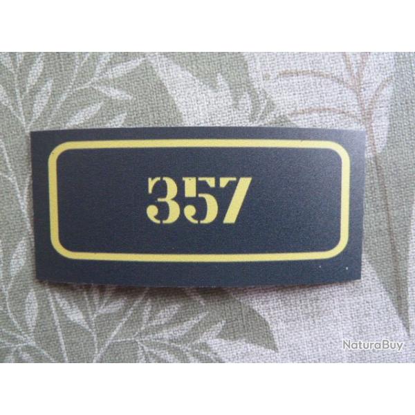 magnet pour caisse a munition - signal�tique- 357 Mag