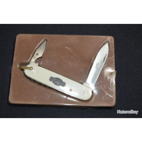 Couteau de poche en boite  / Canif  kanif d�capsule prototype �labor� Thiers china garanti 222   (1)