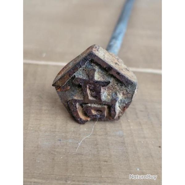 Marque Fer / poin�on Japonais Edo "Taka"